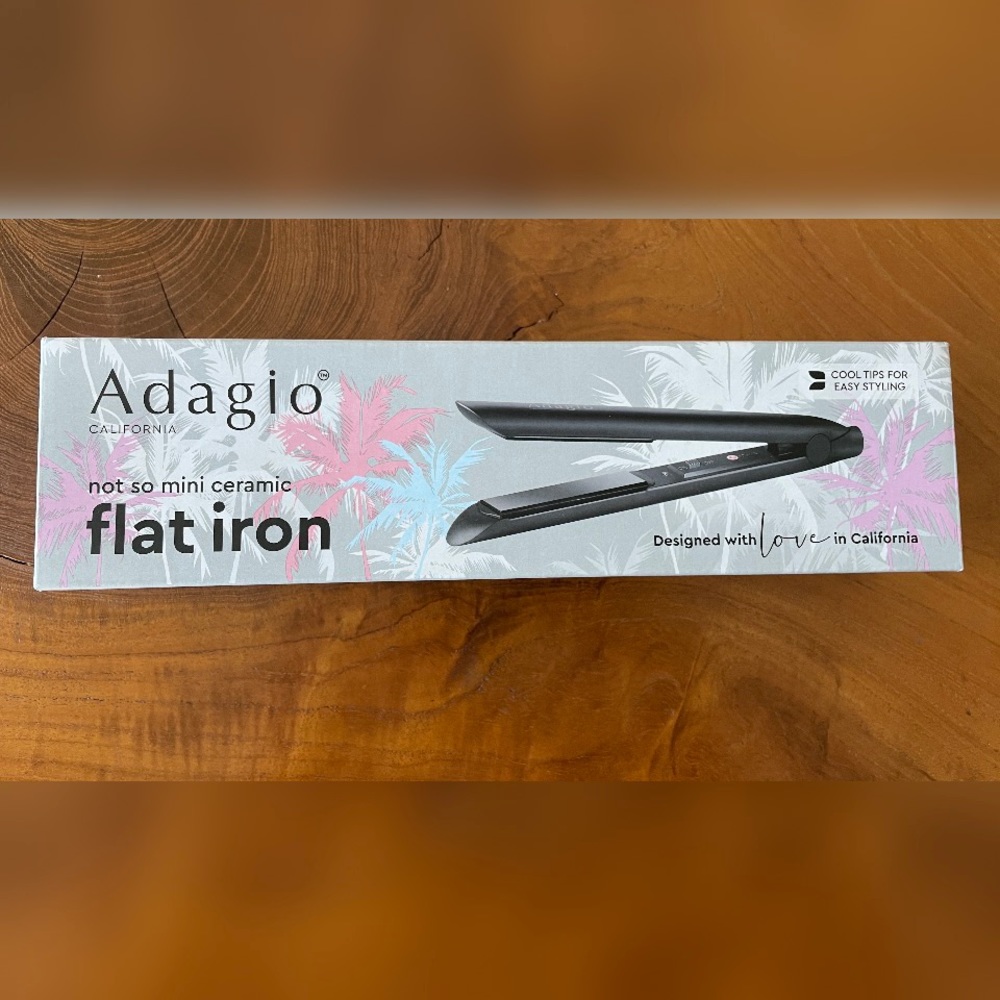 Adagio California Not So Mini Flat Iron